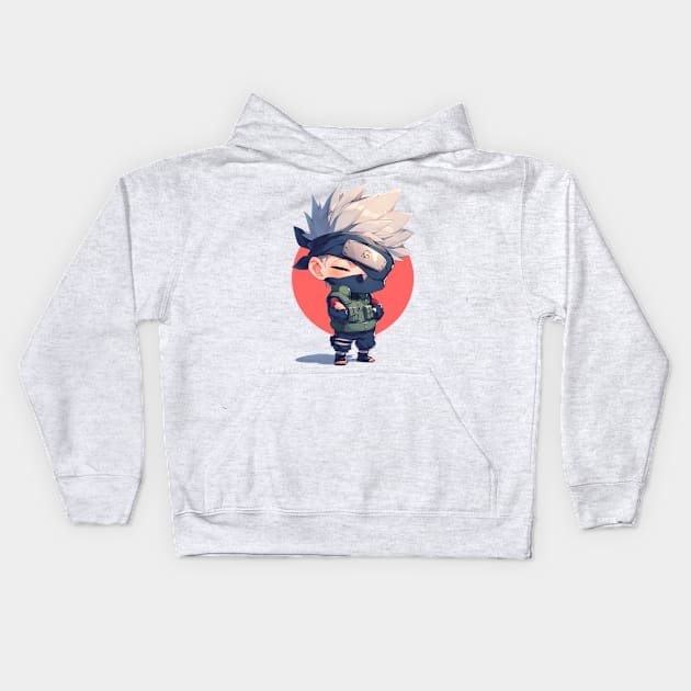 kakashi Kids Hoodie by StevenBag